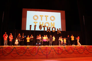 OttoTHON highlights Miracle Children from Upstate Golisano’s Children’s Hospital. The children participated in a Q&A session when they took to the stage. 