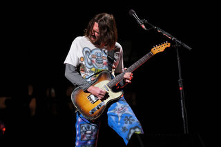 RHCP guitarist John Frusciante enhances every song with extended guitar solos. The “Unlimited Love” tour marks Frusciante’s return to the band after stepping down in 2009.