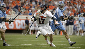 Dylan Donahue could emerge as  Syracuse's biggest offensive threat through the NCAA tournament, starting possibly with  Bryant on Sunday if the Bulldogs'  defense zeroes in on SU attacks Randy Staats and Kevin Rice.