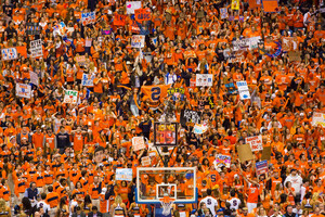 The Carrier Dome crowd on Saturday was a record-tying one, but it witnessed a matchup that didn't quite match the intensity of the last two between Syracuse and Duke.