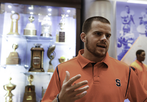 Sam Rodgers started all 50 games Syracuse played during his four years and now a freshman will likely take over at long snapper.