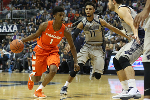 Frank Howard played 18 minutes for Syracuse on Wednesday, but his performance was hurt by a turnover against Pittsburgh. 