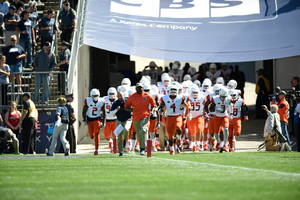 Syracuse defeated UCONN 31-24 Saturday afternoon. SU fans were pleased.