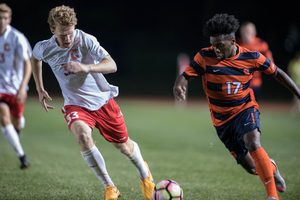 Chris Nanco hasn't scored since Sept. 9. He led the Orange in shots on goal the last time these two teams met in the College Cup.