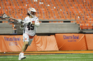 Brendan Bomberry is a true midfielder for SU. He and SU's offense have gotten contributions from other, more defensive-oriented midfielders as well. 