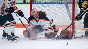 Cohen had just 16 saves before Tuesday night. She posted 23 over two periods.