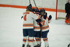 An explosive first period for Syracuse put the Orange ahead in what turned into a blowout.