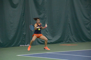 Miranda Ramirez won the final three games of her match to secure a three-set win.