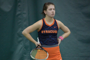 Sofya Golubovskaya came to Syracuse just 12 days before the season started. 