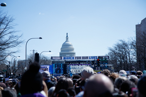 Protesters began filling the streets early Saturday morning.