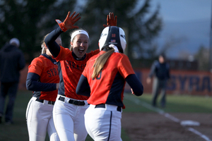 Syracuse nearly forfeited the game in the final inning before getting the game-winning hit.