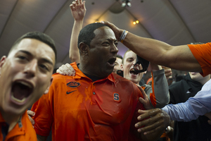 Dino Babers' and the Syracuse football team's victory over then-No. 2 Clemson in October was one of the biggest wins in program history.