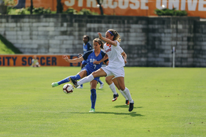 Kate Hostage has been missed after being hurt, as she has scored four of SU's six goals this season.