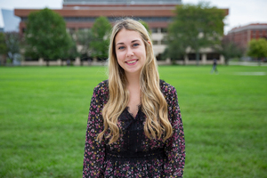 Meghan Nelligan is a junior English textual studies major at Syracuse University and is also the president of Active Minds, a campus organization aiming to destigmatize mental health care. 