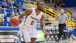 A.J. Hicks, pictured last season, has 15 assists through two games this season for Morehead State.