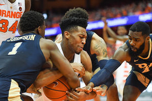 Tyus Battle played all 40 minutes on Saturday. 