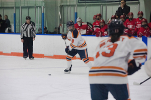 Lauren Bellefontaine, pictured earlier this season against Cornell, 