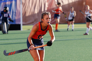 Junior Claire Cooke (pictured) tallied her first assist of the season on Sunday afternoon versus Bucknell.