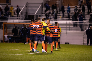 Syracuse scheduled a match against SUNY Morrisville last week, and went on to beat the Division III team 11-0. 