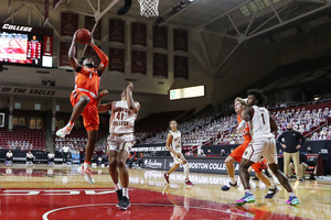 Quincy Guerrier finished with 14 points in Syracuse's win over Boston College.