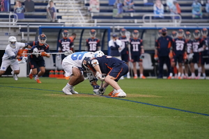 Jakob Phaup and Danny Varello won just 8-of-32 faceoffs against No. 2 Duke’s Jake Naso.