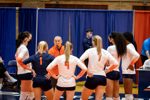 Syracuse had a season-low 22 kills in its loss to Florida State in the final game of the season.