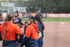 Syracuse secured its third shutout win of the season to beat Virginia in its third of win in a four-game series. 