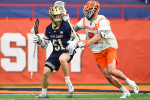 Pat Kanavagh notched 10 points against Syracuse's defense today, a Notre Dame record.