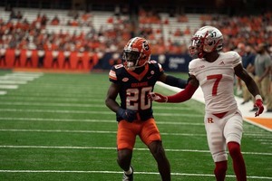 Duce Chestnut was beat for a big-play touchdown in the first quarter against Louisville. 