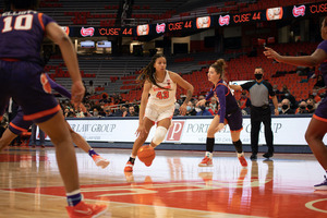 Without Alaysia Styles and Eboni Walker, Syracuse lost the rebounding battle against No. 24 UNC.