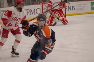 Sarah Marchand leads Syracuse in assists. But since December, she has been one of the Orange's top socrers.