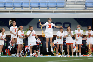 The Orange remained at the No. 3 spot after Meaghan Tyrrell and Megan Carney combined for 12 points to defeat Stony Brook 12-11.