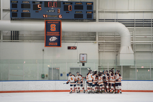 Syracuse ties with Mercyhurst for the most players on All-CHA teams, led by Jessica DiGirolamo and goaltender Arielle DeSmet.