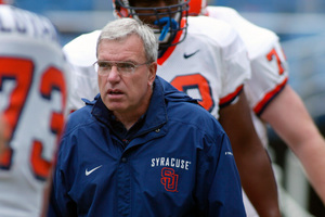 George DeLeone was a Syracuse assistant coach for 17 years.