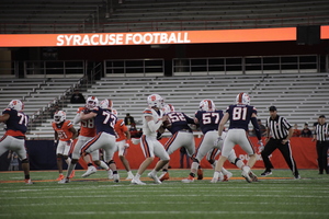 Justin Lamson excelled in place of Garrett Shrader and SU's new offense converted on several big plays.