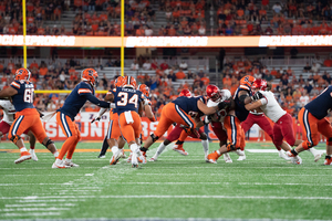 Running back Sean Tucker earned ACC Running Back of the Week honors and linebacker Marlowe Wax was named ACC Linebacker of the Week.