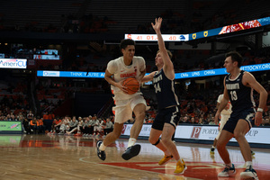 Jesse Edwards finished with a season-low eight points, and Pitt’s 13 made 3s helped it get out to an early lead and escape with a win. 