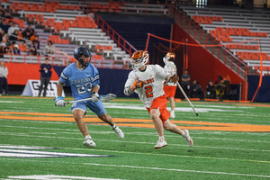 Syracuse dropped to No. 20 in the latest Inside Lacrosse rankings.