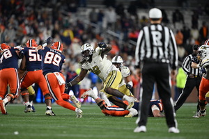 Quarterback Garrett Shrader only came in for a couple of plays in Syracuse's loss to Georgia Tech, as Dan Villari and LeQuint Allen Jr. ran the offense.