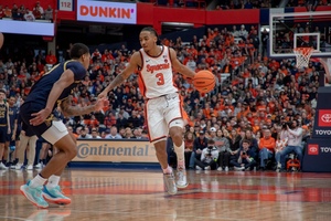 Former SU guard Judah Mintz agreed to a contract with the Philadelphia 76ers Sunday.