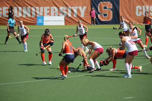 Bo van Kempen scored on a penalty corner with 34.9 seconds left to help No. 14 Syracuse defeat Lafayette 2-1.