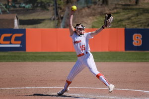 Julianna Verni pitched a shutout versus North Carolina Wilmington Saturday, pushing the Orange to 4-0 on the season.