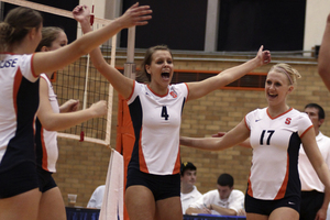 Mindy Stanislovaitis has made two all-tournament teams this season, helping SU to a program-record start to the year.