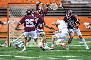 Colgate opened the game with three-straight goals.