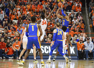 Bourama Sidibe suffered from foul trouble and scored just four points only days after tying his season-high 12 against Notre Dame.